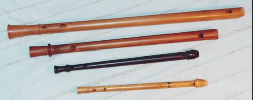 Several tabor pipes